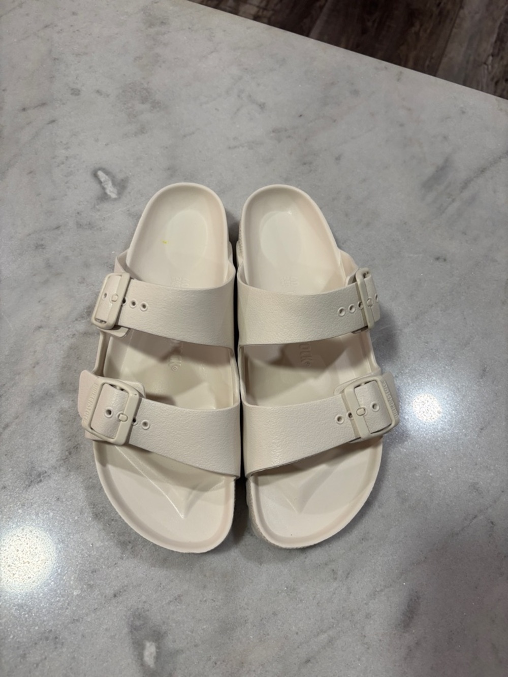 Birkenstock Arizona EVA Sandals in Cream